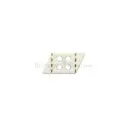 Stitched Line 4 Hole Parallelogram Shirt Button