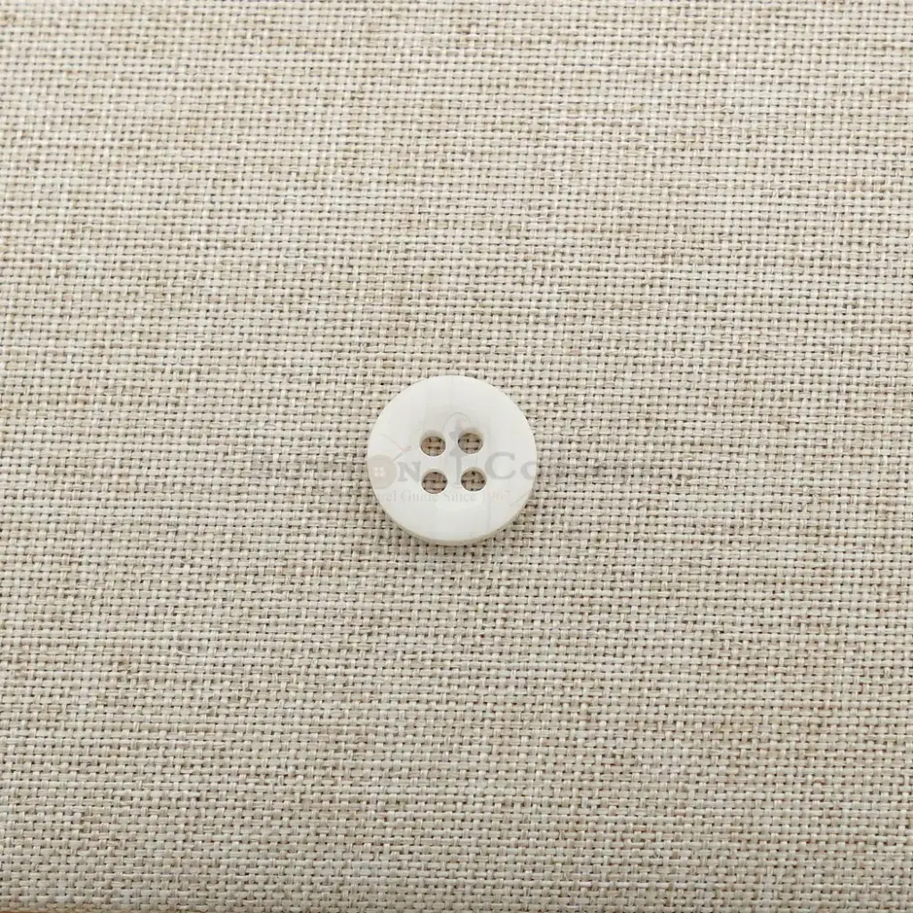 Flat Rim Classic 4 Hole Shirt Button