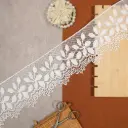 One Side Border Shuttle Lace
