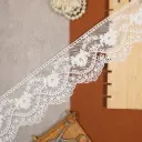 One Side Border Shuttle Lace