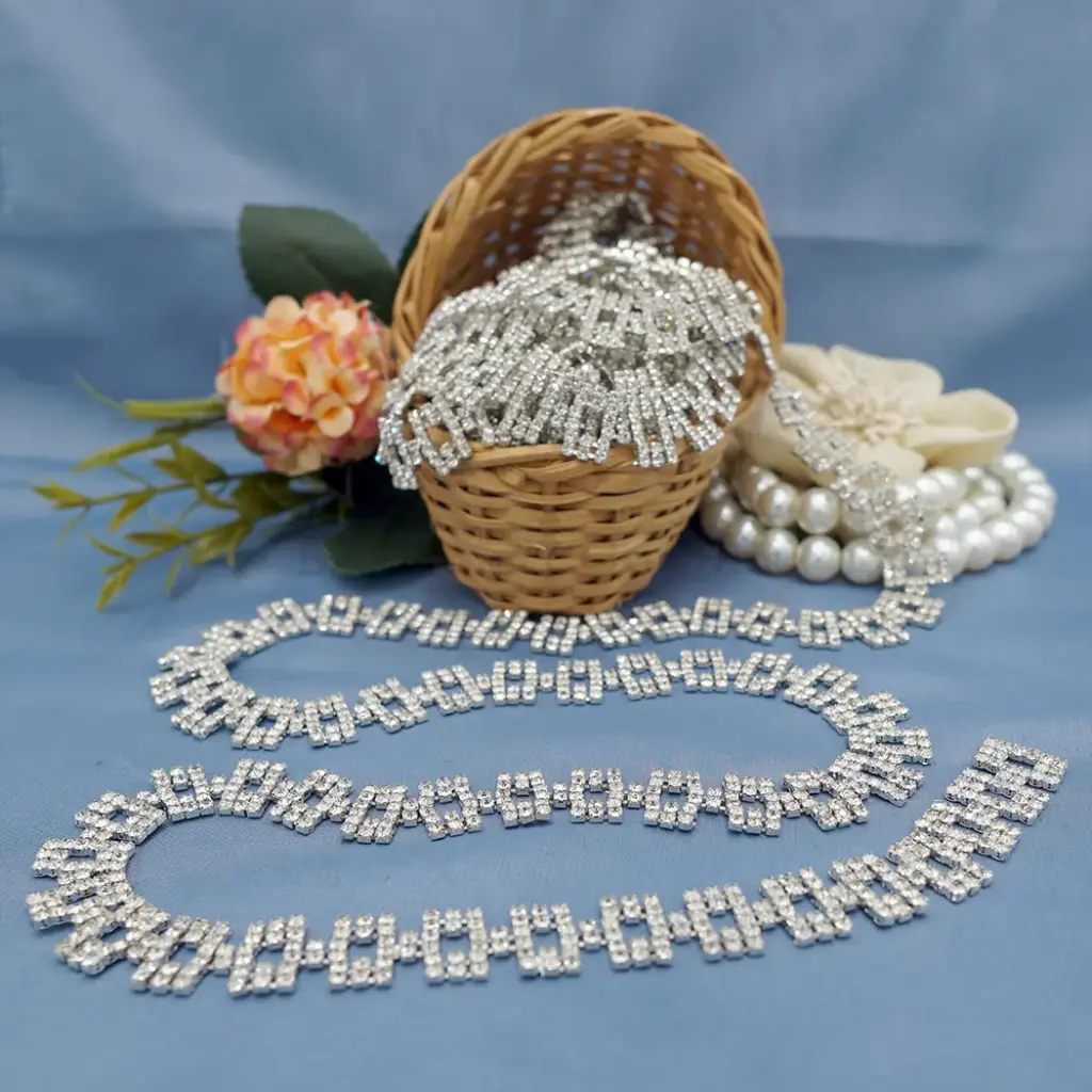 Rectangle Shape Fancy Diamonds Chain