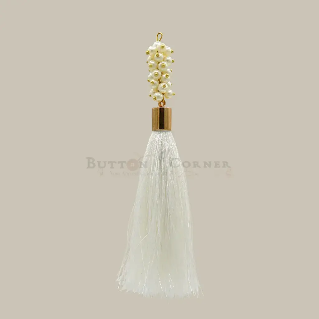 Embroidery Thread Pearl Tassel