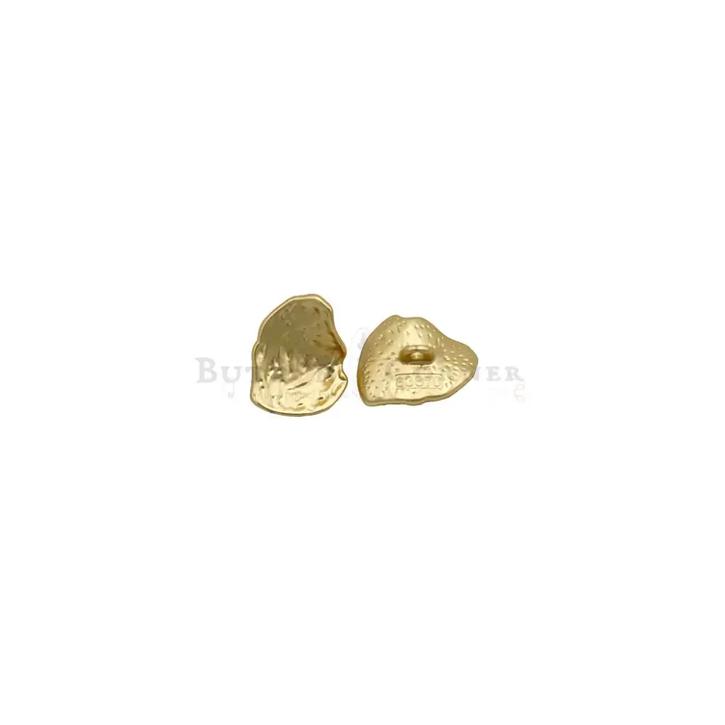 Asymmetric Cambered Shell Model Metal Button