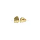 Asymmetric Cambered Shell Model Metal Button
