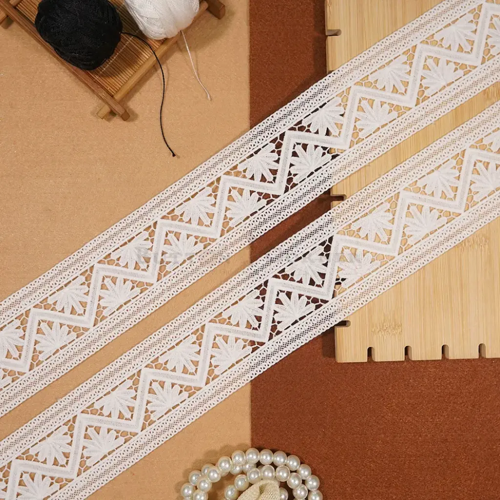 Double Side Bordder Shuttle Lace