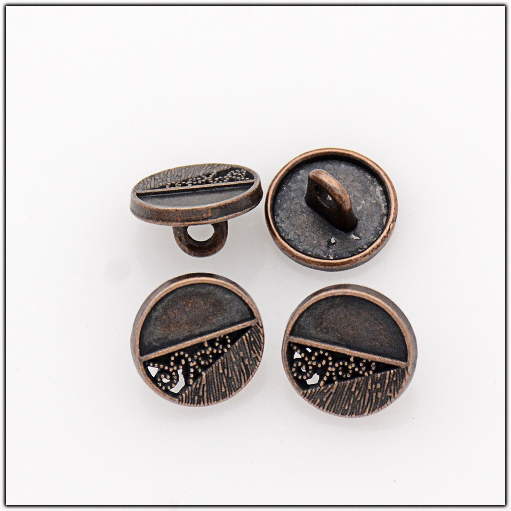 Storage Shape Metal Shirt Button