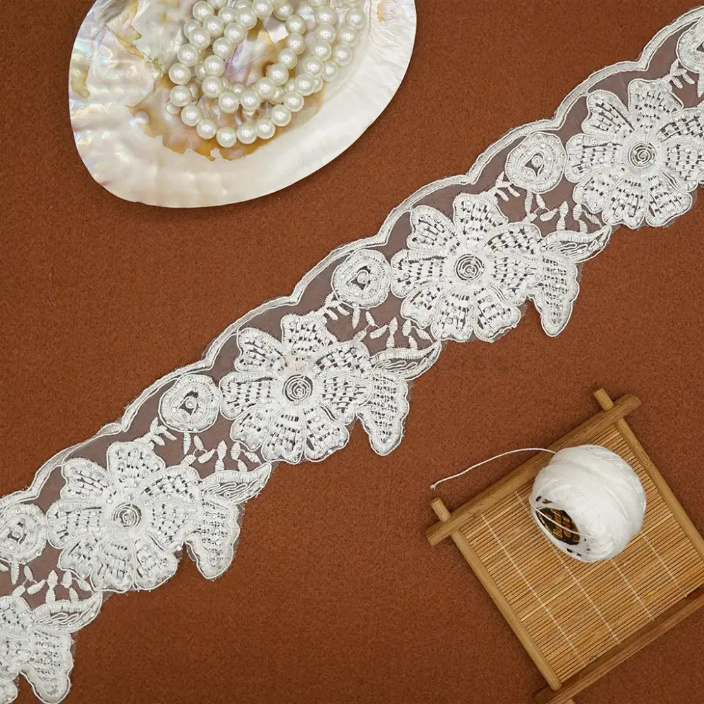 Organza Stone Lace
