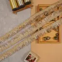 Cotton Lurex Hanging Lace