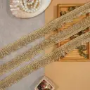 Cotton Lurex Hanging Lace