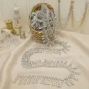 Crystals, Rhinestones, Fringe Trim, Hanging Lace