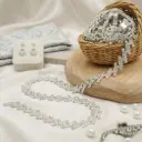 Crystals Rhinestones Zigzag Design Chain