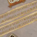 Fancy Crystals, Glass Beads, Hanging Lace