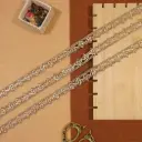 Metallic Yarn Zari Sequence Lace