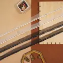 Crystal Stone In Shuttle Net Lace