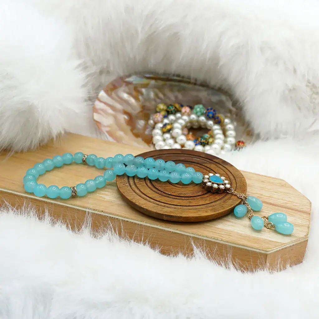 8mm Round Stone Mini Cute Prayer Tasbih