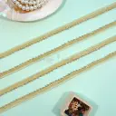 Fancy Glass Beads, Crystals, Hanging Lace