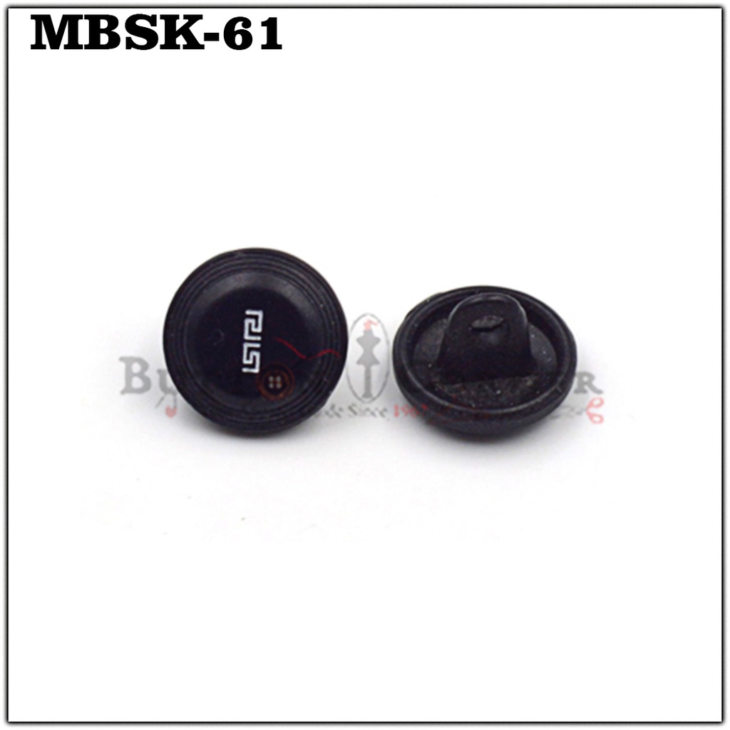 Horn Shape Metal Shirt Button