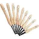 Crochet Hook Set With Wooden Handle