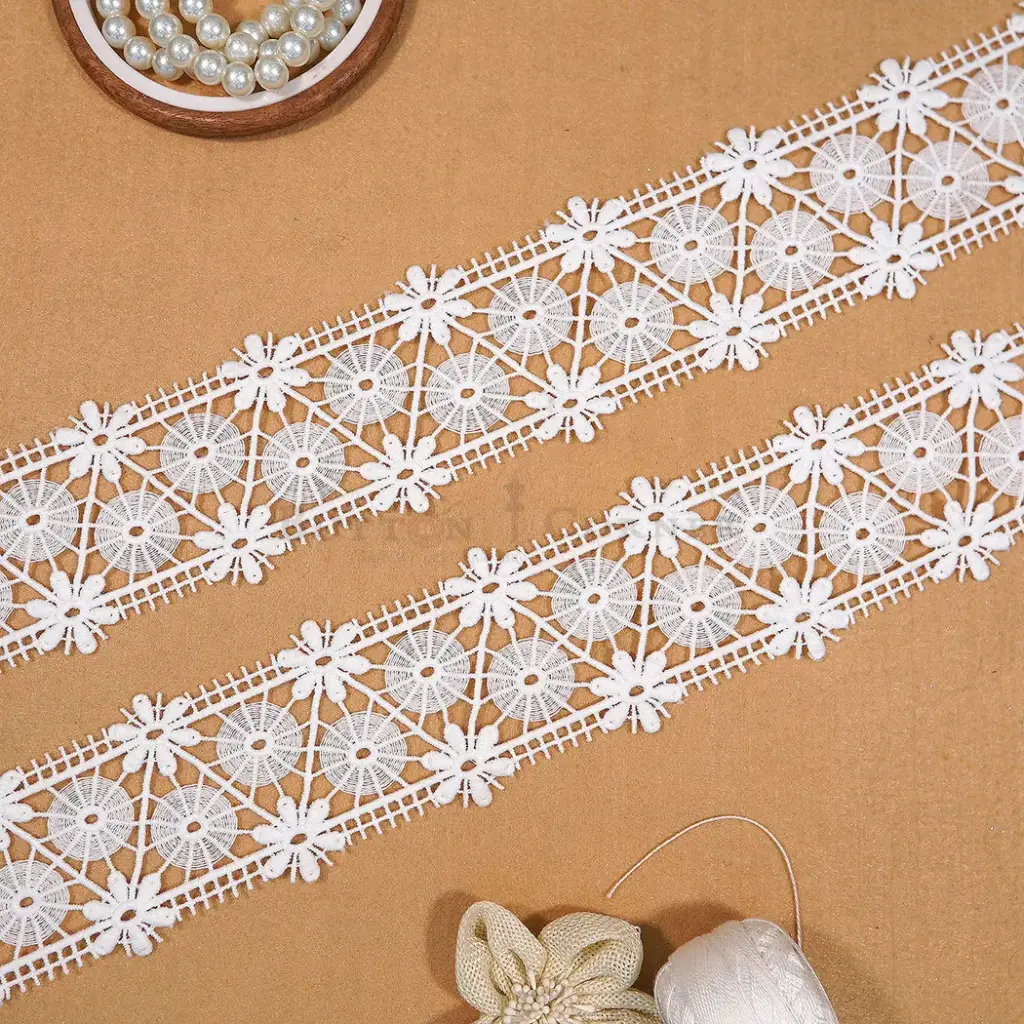 Double Side Border Shuttle Lace