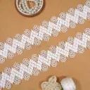 Flower Design Shuttle Lace
