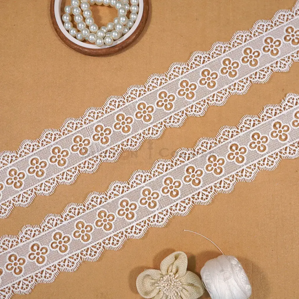 Double Side Border Shuttle Lace