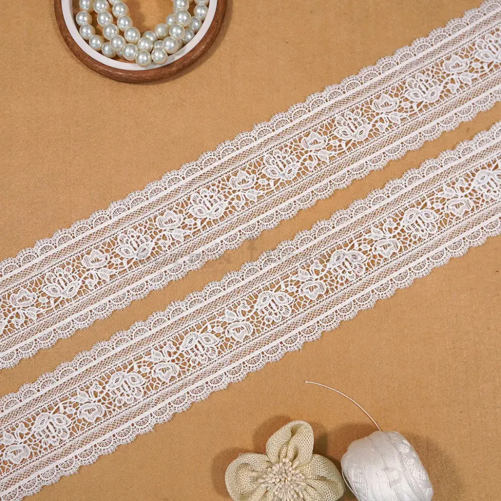 Double Side Border Shuttle Lace