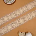 Cord Embroidered Net Lace