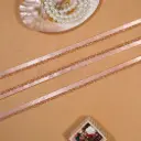 Fancy Glass Beads, Crystal, Hanging Lace