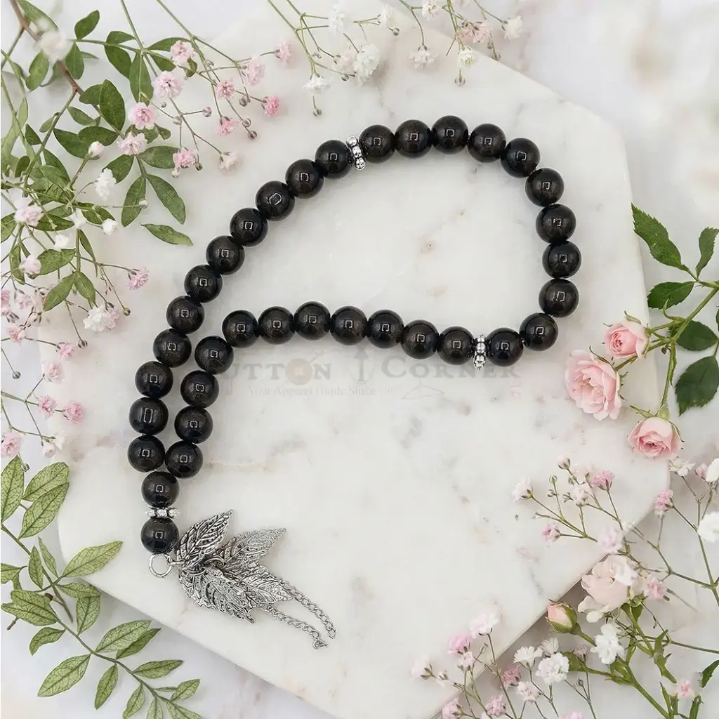 8mm Midnight Mocha Beads Islamic Prayer Tasbih