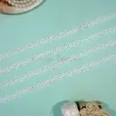 One Side Border Shuttle Lace