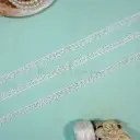 One Side Border Shuttle Lace