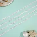One Side Border Shuttle Lace