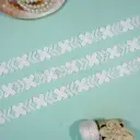 Flower Design Shuttle Lace