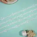 Flower Design Shuttle Lace