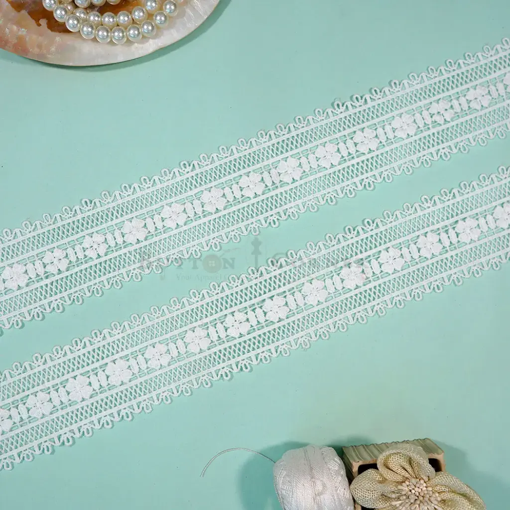 Double Side Border Shuttle Lace