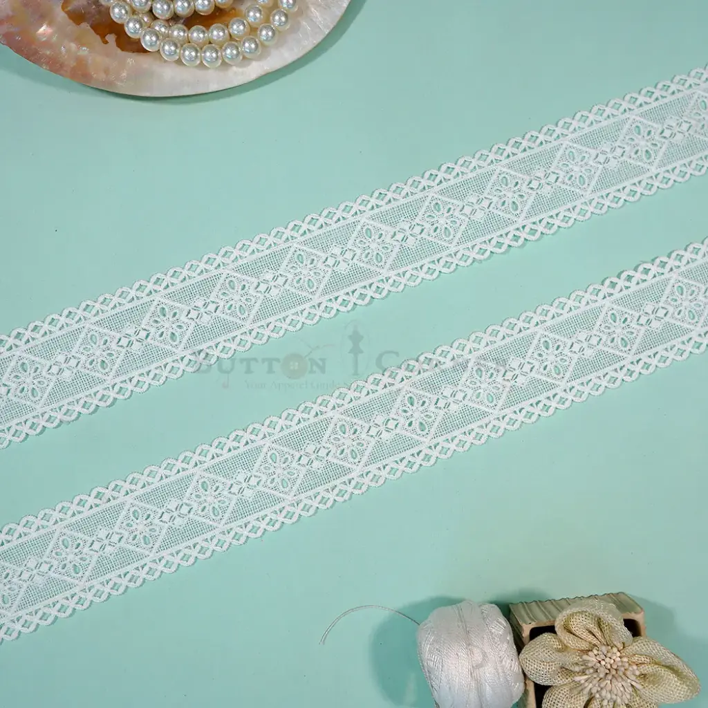 Double Side Border Shuttle Lace