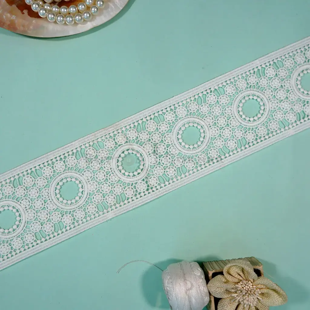 Double Side Border Shuttle Lace