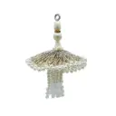 Gota Cap, Crystals, Pearl Tassel
