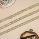 Metallic Yarn, Gota, Pearl Lace 