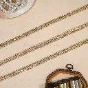 Metallic Yarn, Pearl, Gota Lace