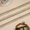 Metallic Yarn, Pearl, Gota Lace