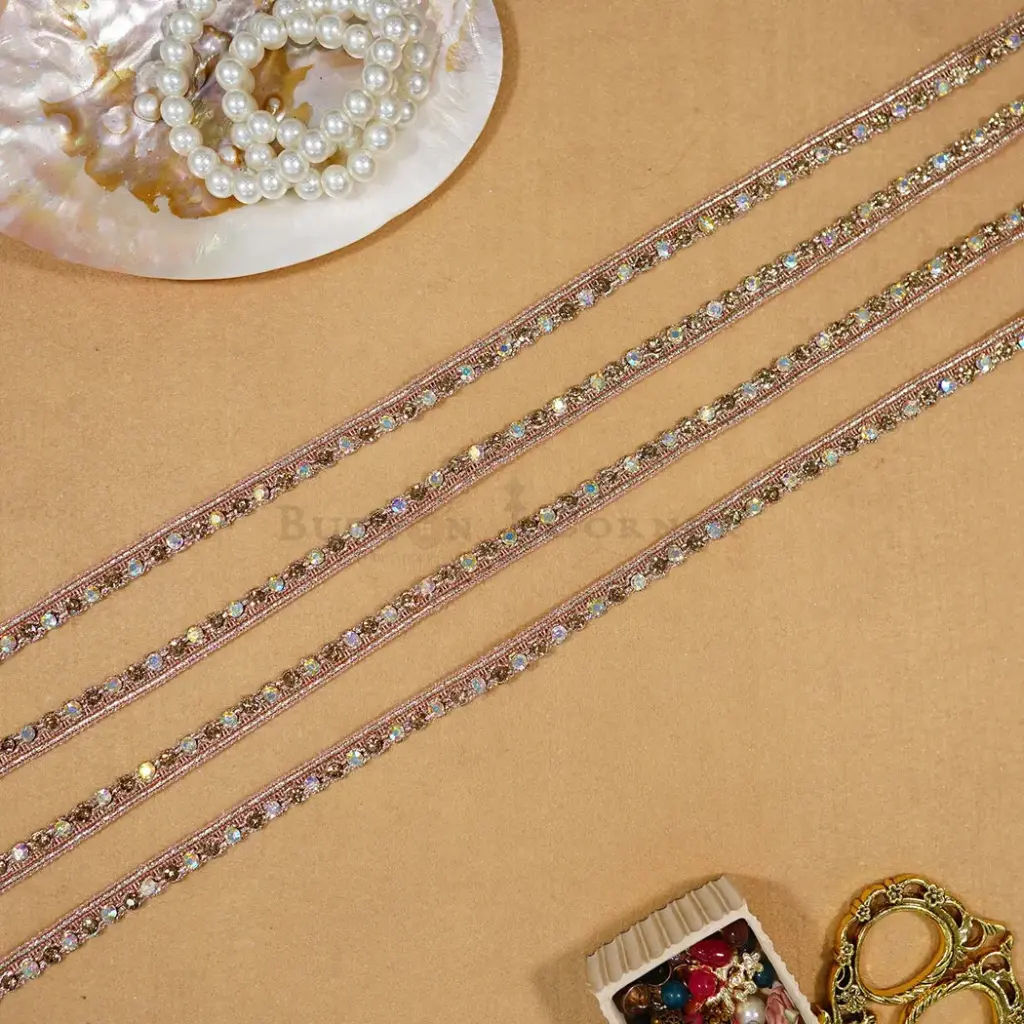 Metallic Yarn, Gota, Crystal Lace