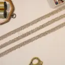 Fancy Metallic Yarn, Sequence Lace