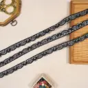 Embroidery Thread, Sequence, Net Lace In Colour