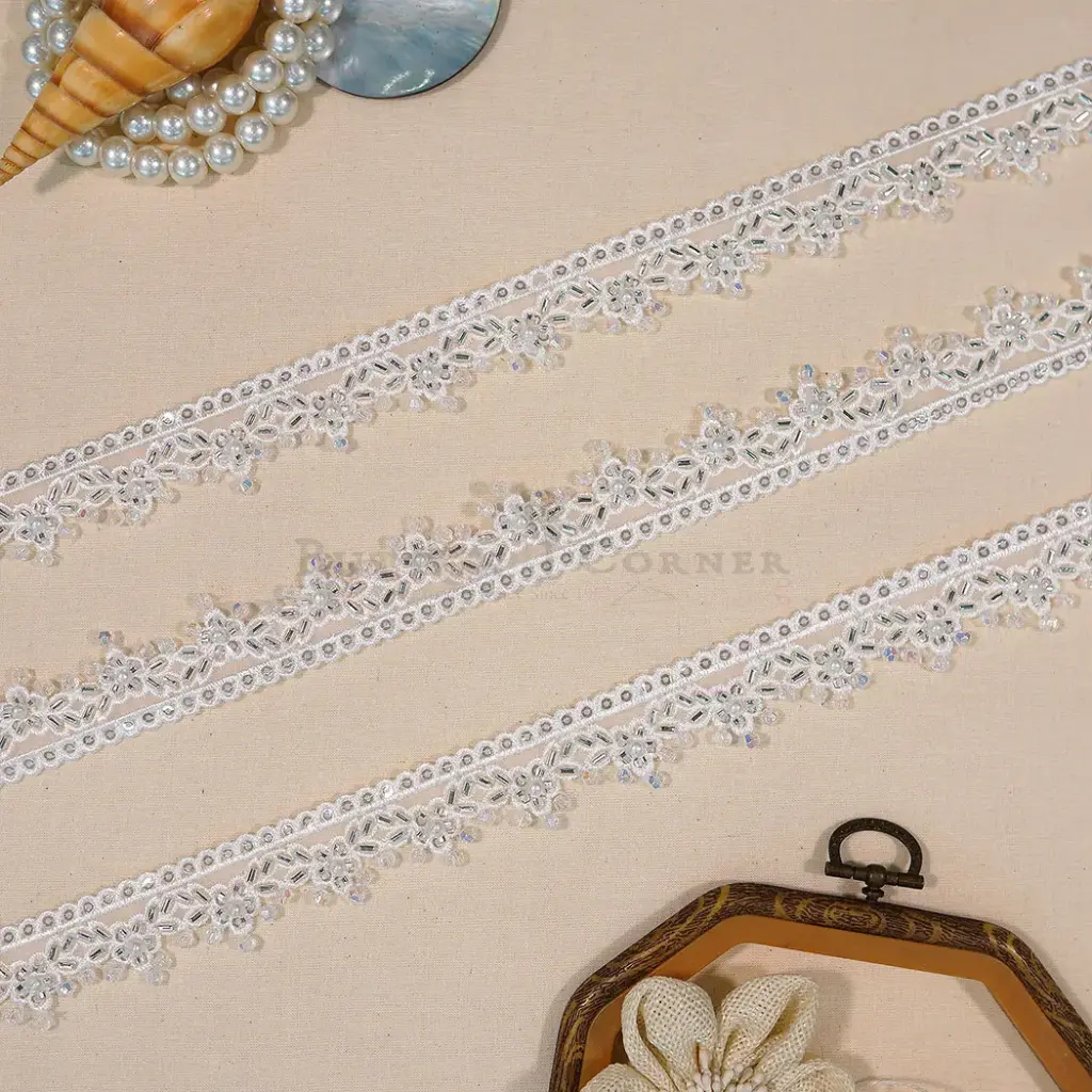 Embroidery Thread, Glass Beads, Pearl, Sequence Lace