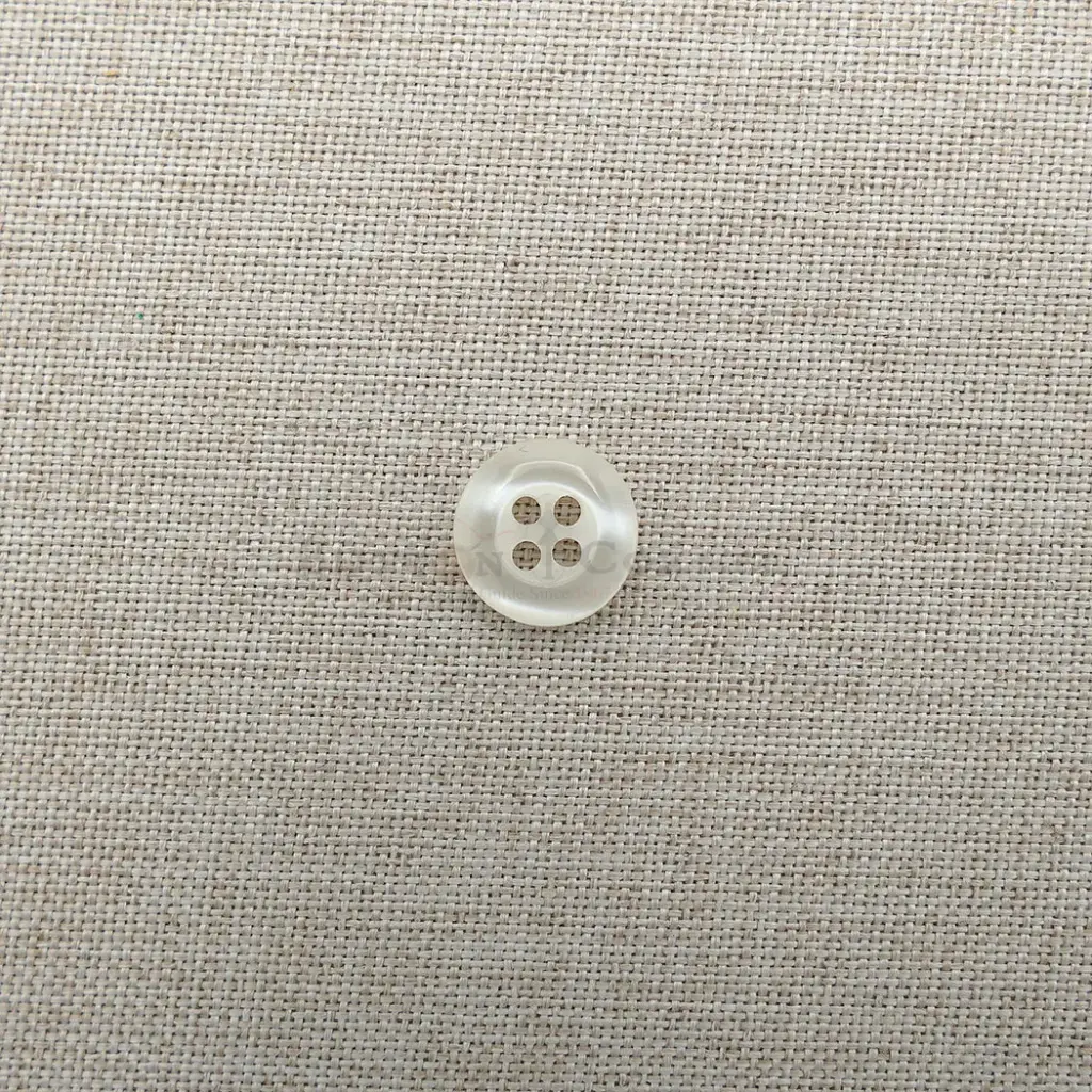 MOP Shape 4 Hole Polyester Shirt Button