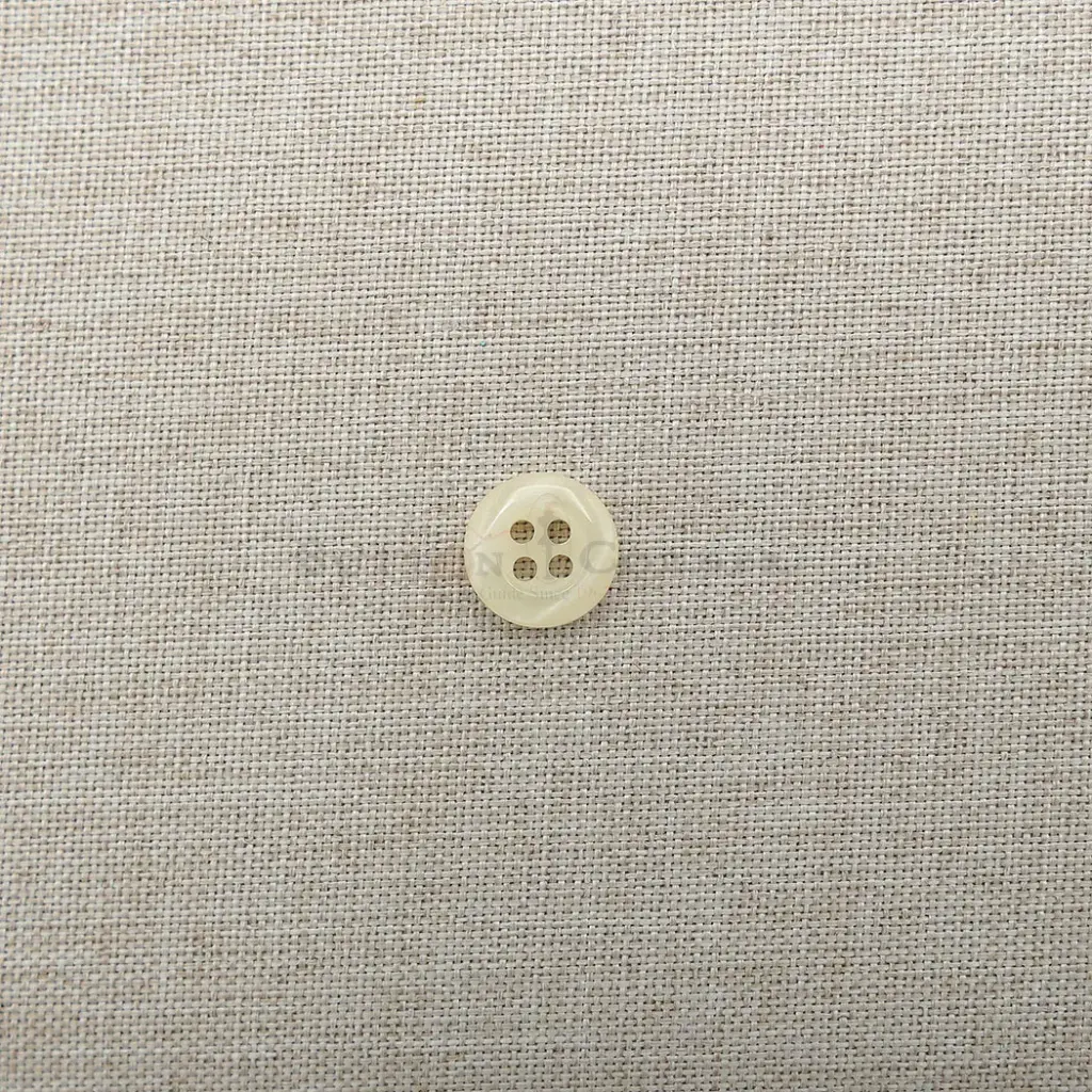 MOP Shape 4 Hole Polyester Shirt Button