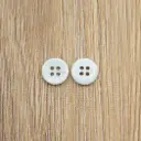 Cup Sonic Shape 4 Hole Polyester Shirt button