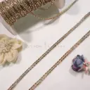 Aesthetic Style Crystals, Stone, Strap, Stick On, Lace