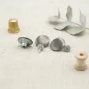 Two Part Plain Hammer-On Jean Button